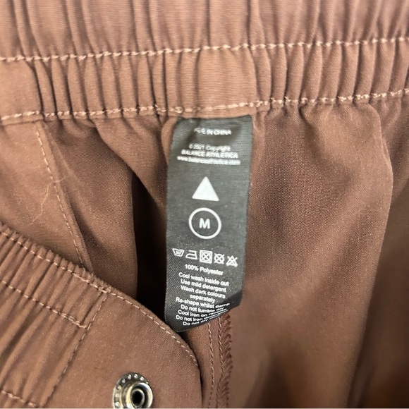Balance Athletica The Celsius Cargo Brown Trouser Jogger Pants Medium - Picture 8 of 11